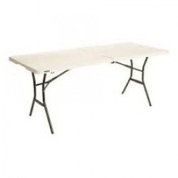 6' folding tables